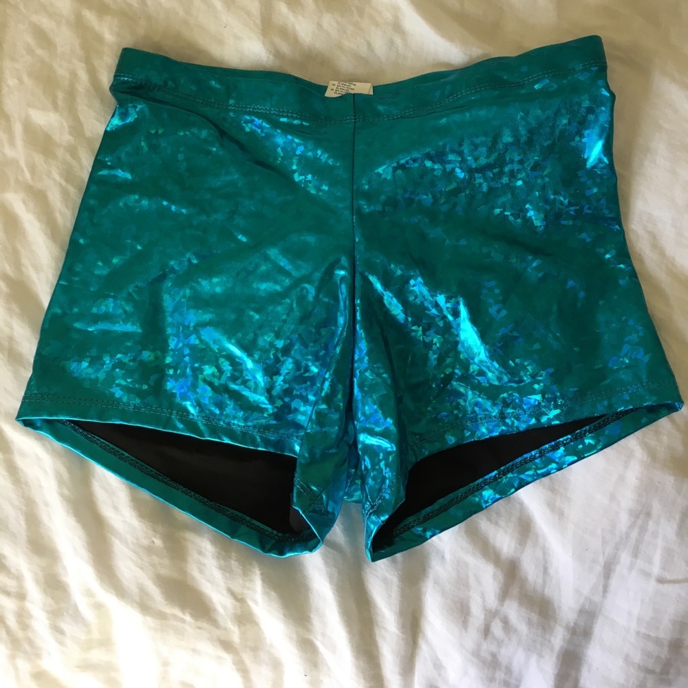 Holographic Booty Shorts